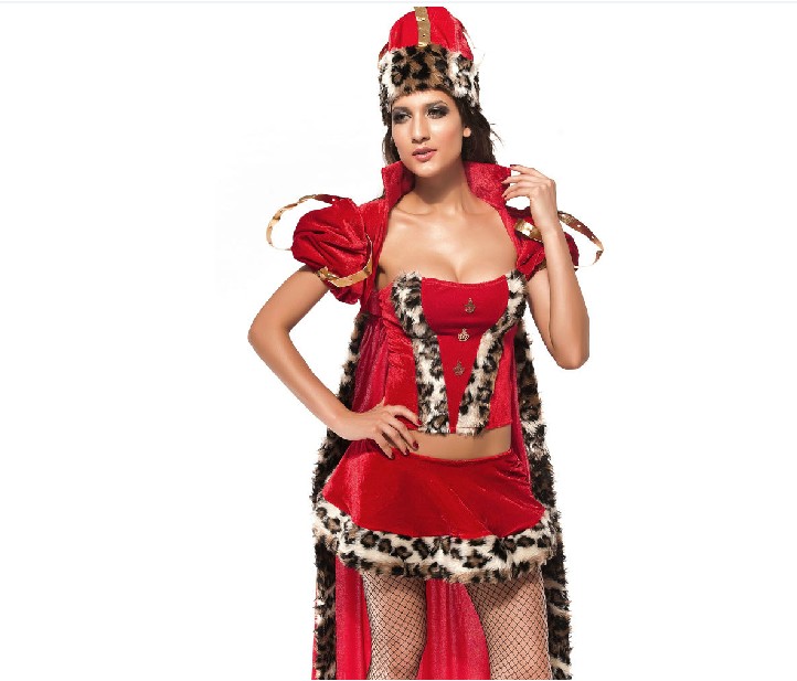 Christmas Costumes Luxe Queenly Dress Suit - Click Image to Close